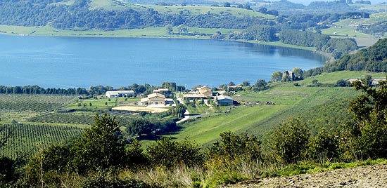 Panorama dal colle